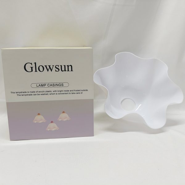 Glowsun-Lamp Casings-Shade Light Fixture Accessory, Replacement Lampshade with Bell Shaped and trumpet Rim. - Image 6