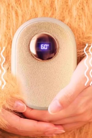 Goodzone-Electric Pocket Warmers for Warming Hands-Hand Warmers Rechargeable, Heat Up to 131℉ with 18Hrs Warmth.