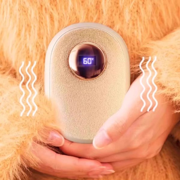 Goodzone-Electric Pocket Warmers for Warming Hands-Hand Warmers Rechargeable, Heat Up to 131℉ with 18Hrs Warmth.
