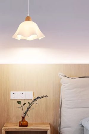 Glowsun-Lamp Casings-Shade Light Fixture Accessory, Replacement Lampshade with Bell Shaped and trumpet Rim.