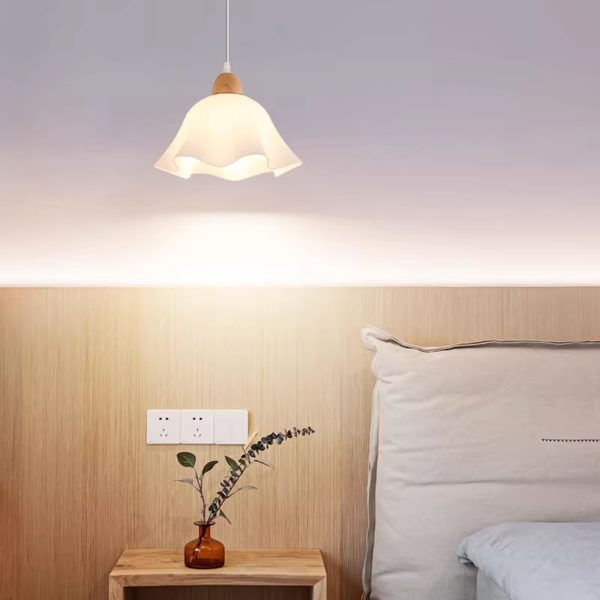 Glowsun-Lamp Casings-Shade Light Fixture Accessory, Replacement Lampshade with Bell Shaped and trumpet Rim.