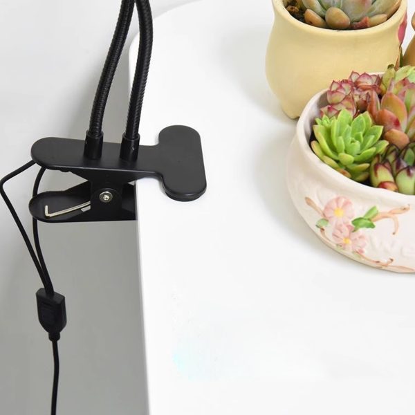 Glowsun-Lights for Use In Growing Plants-LED Grow Lights for Indoor Plants Full Spectrum - Features Multi Mode Color Spectrums, Dimmable, Auto Timer, Clip on Goosneck Plant Lamp. - Image 7