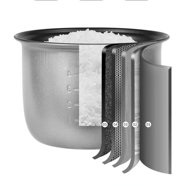 Goodzone-Electric Rice Cooker-Portable Mini Rice Cooker,Small Electric Rice Cooker and Steamer. - Image 8